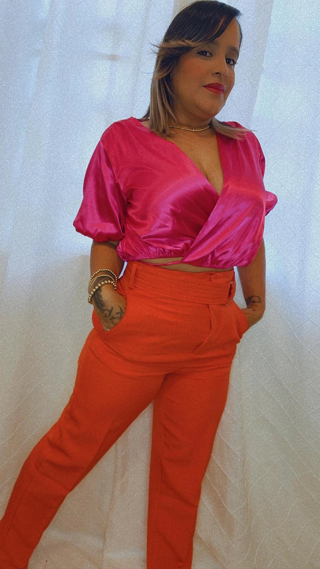 Satin Vibe Blouse